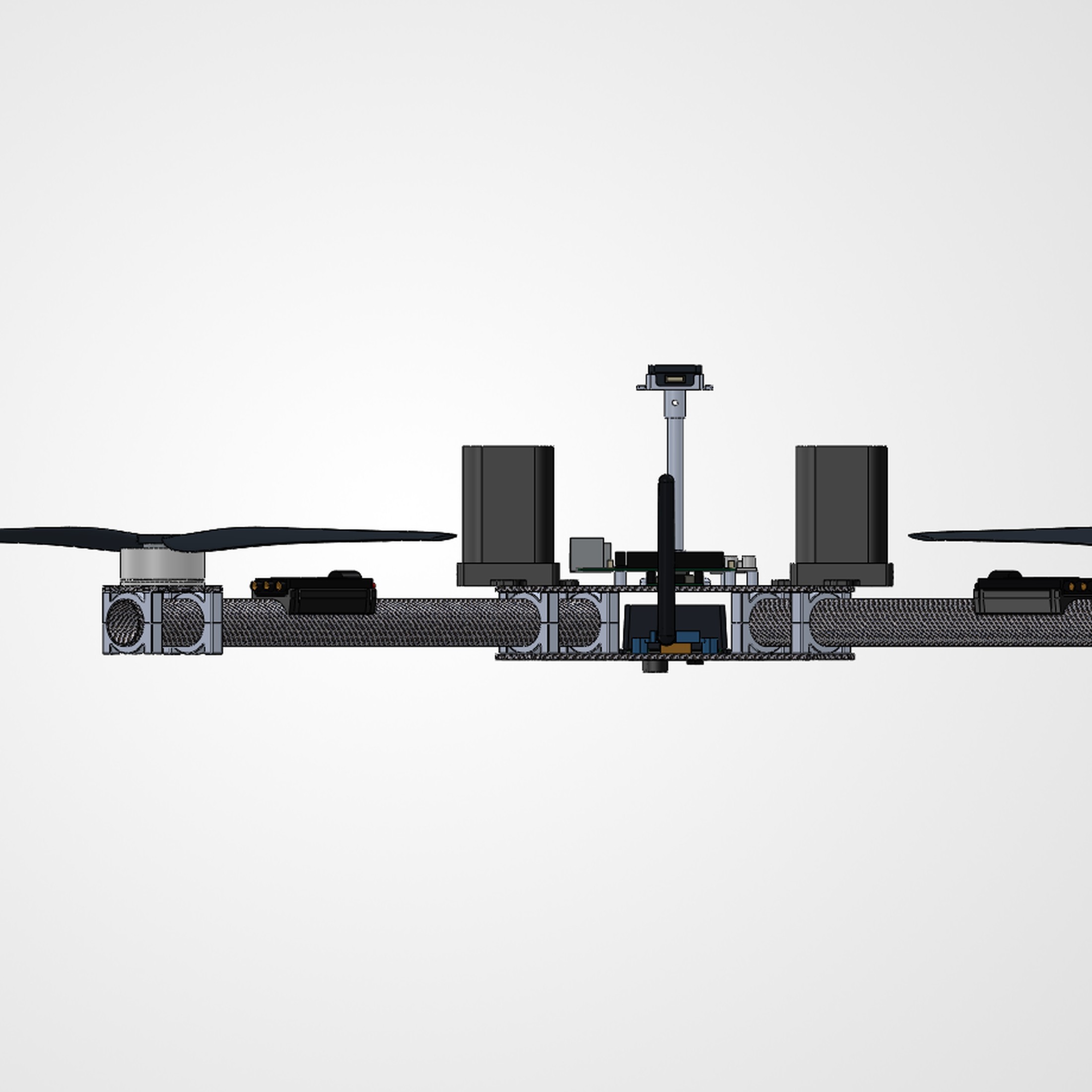 Front CAD view of Project ECHO