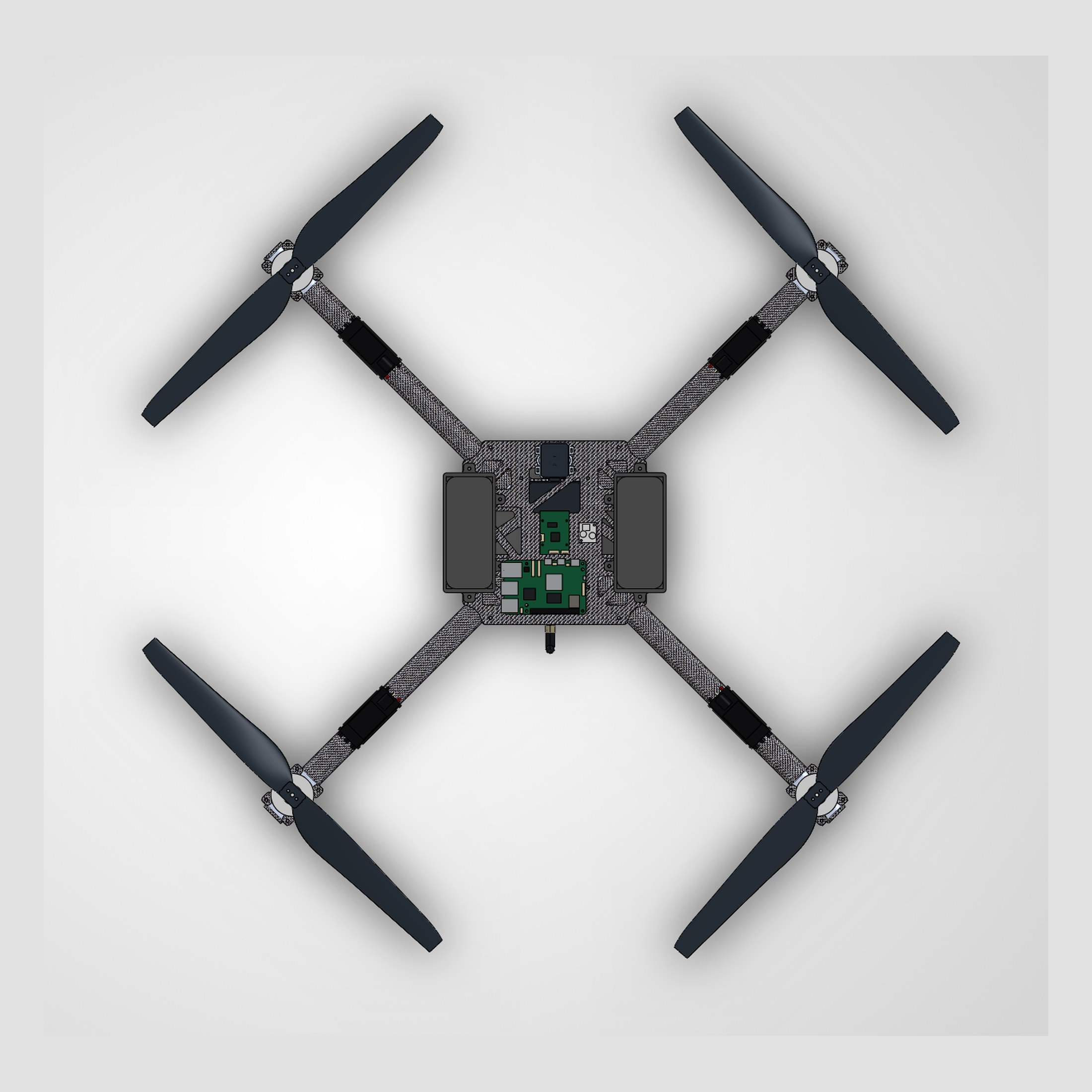 Top-down CAD view of Project ECHO